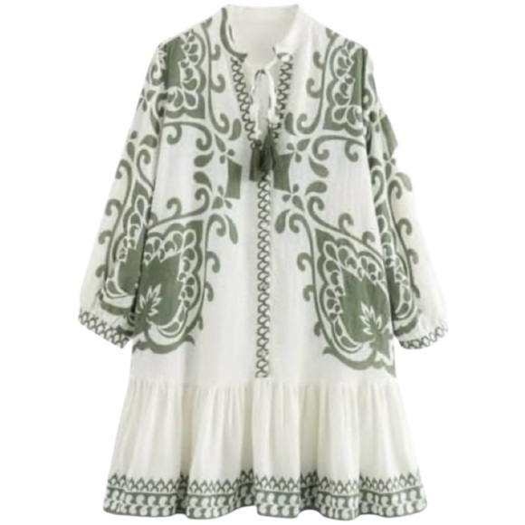 Zara Dresses & Skirts - Zara Women’s Resort Style Mini Dress - Size L